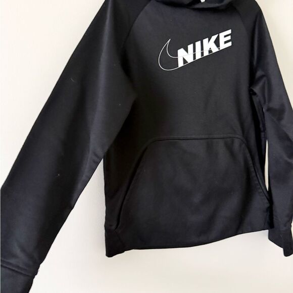 Nike Pullover Hoodie in Black with Front Logo Size S - Picture 2 of 5